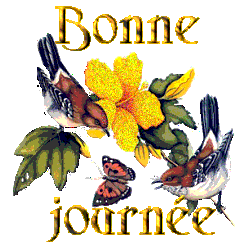 Bonne journée à tout le monde